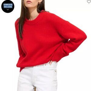 Alex Mill Nottinghill Sweater Size M Bright Flame (Red)
